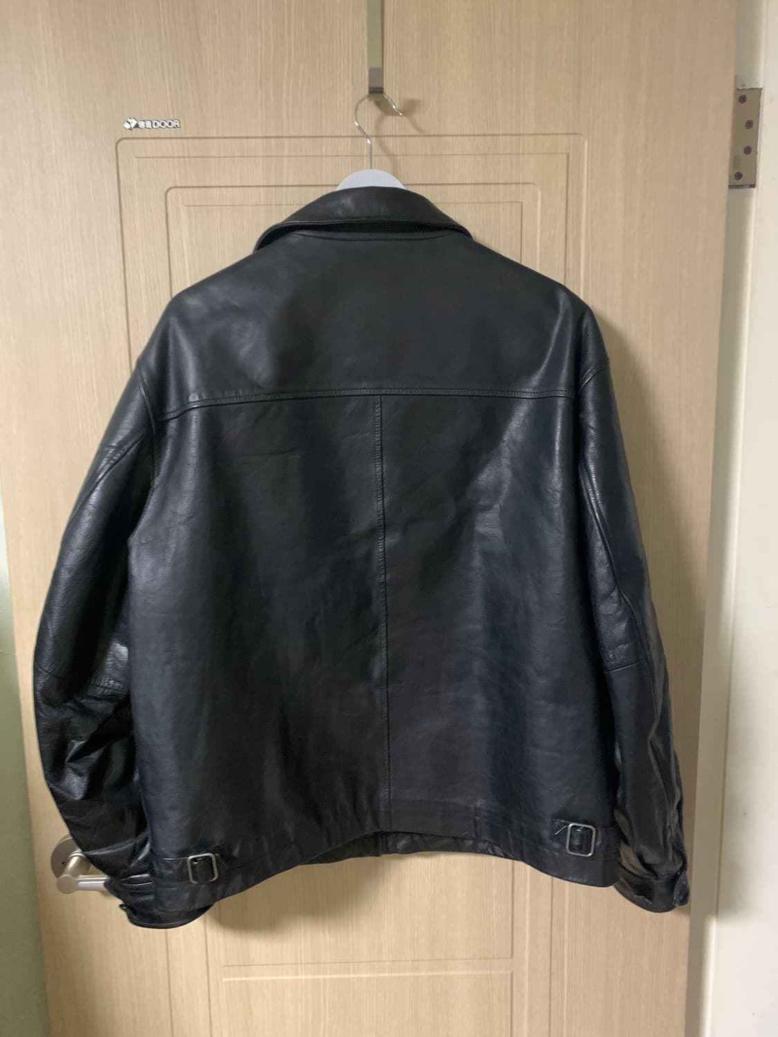 올드 갭 레더 가죽 자켓 블루종 L 상품이미지4