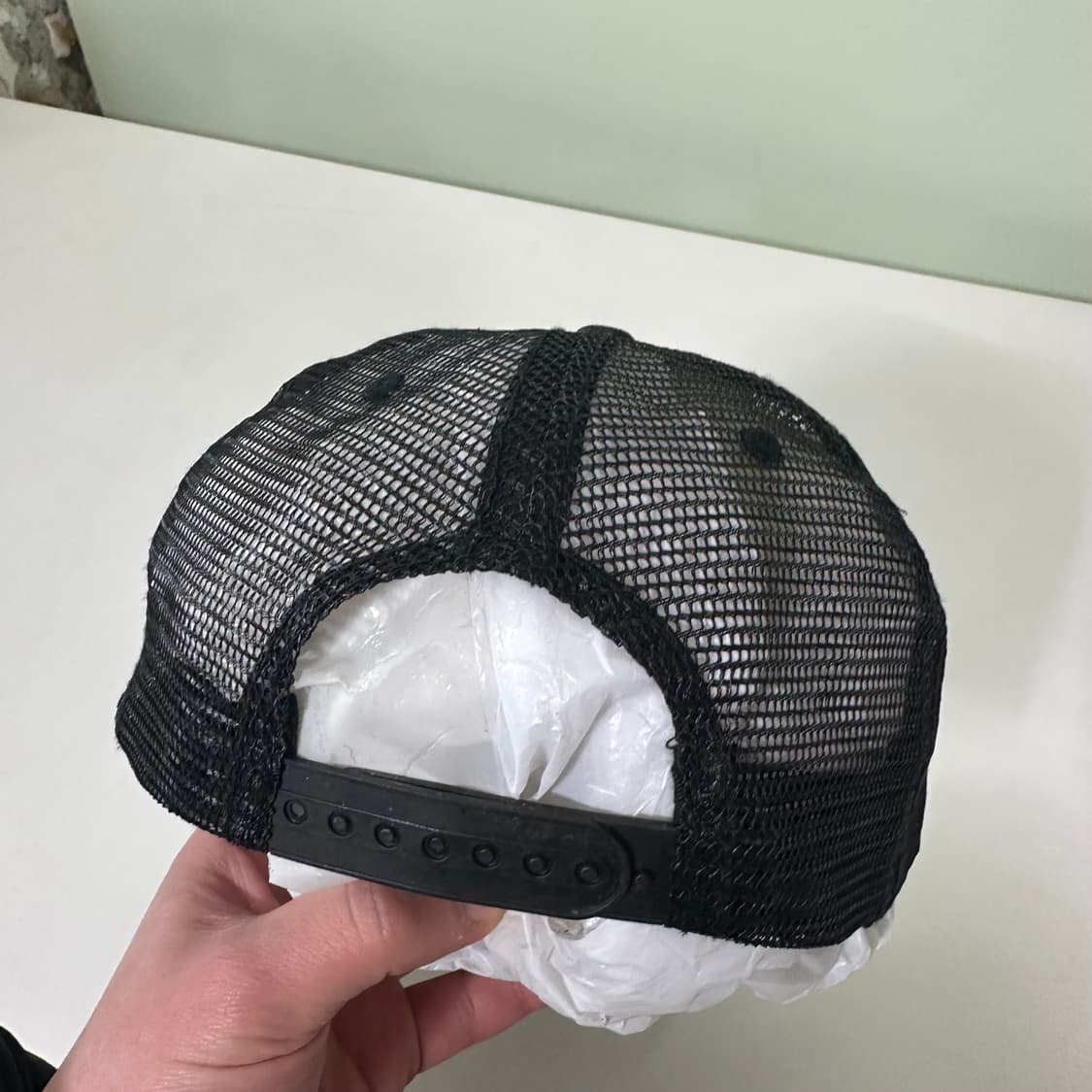 OS 생로랑 블랙 생조기자수 스냅백 상품이미지3