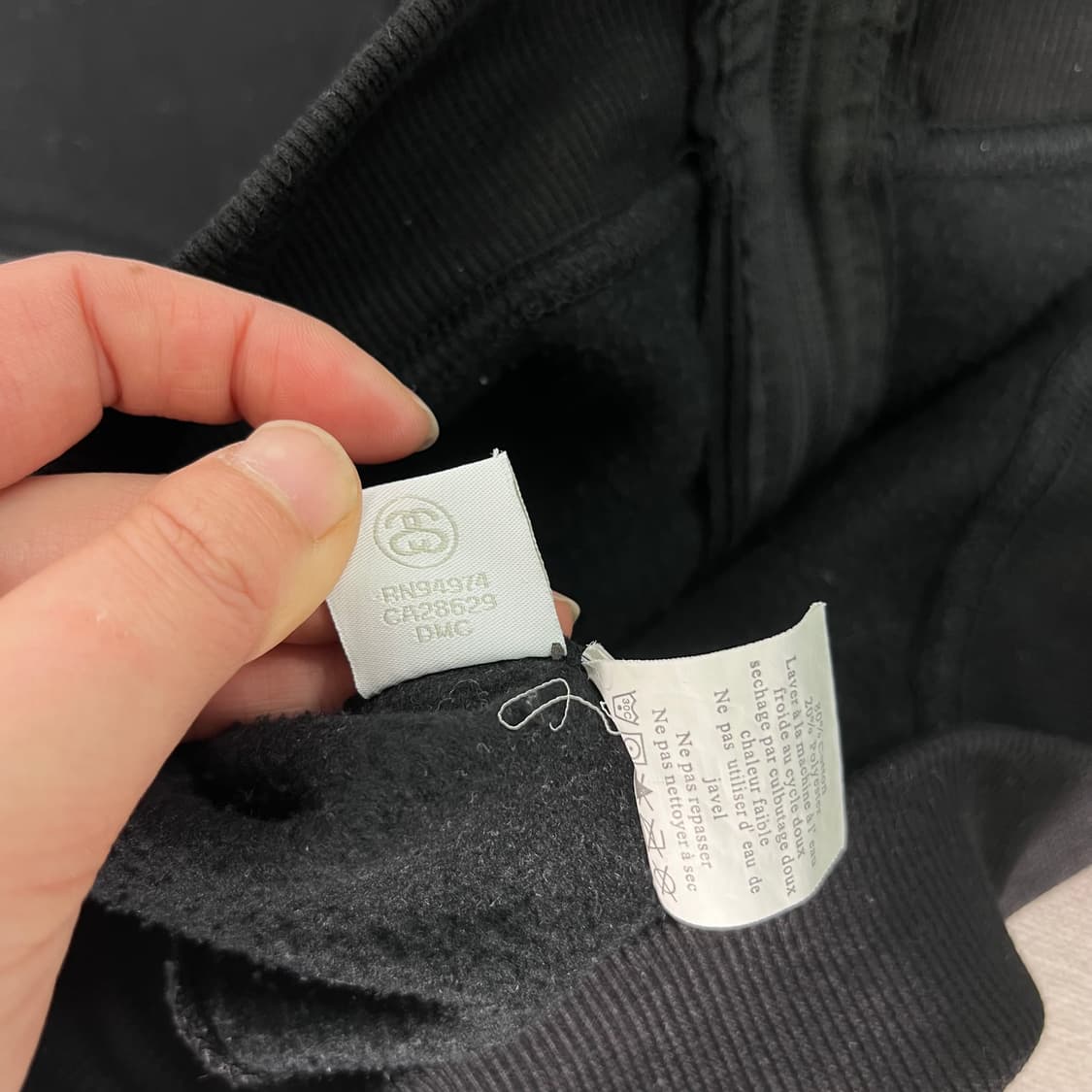 105 스투시 클럽 크라운 후드집업 상품이미지6