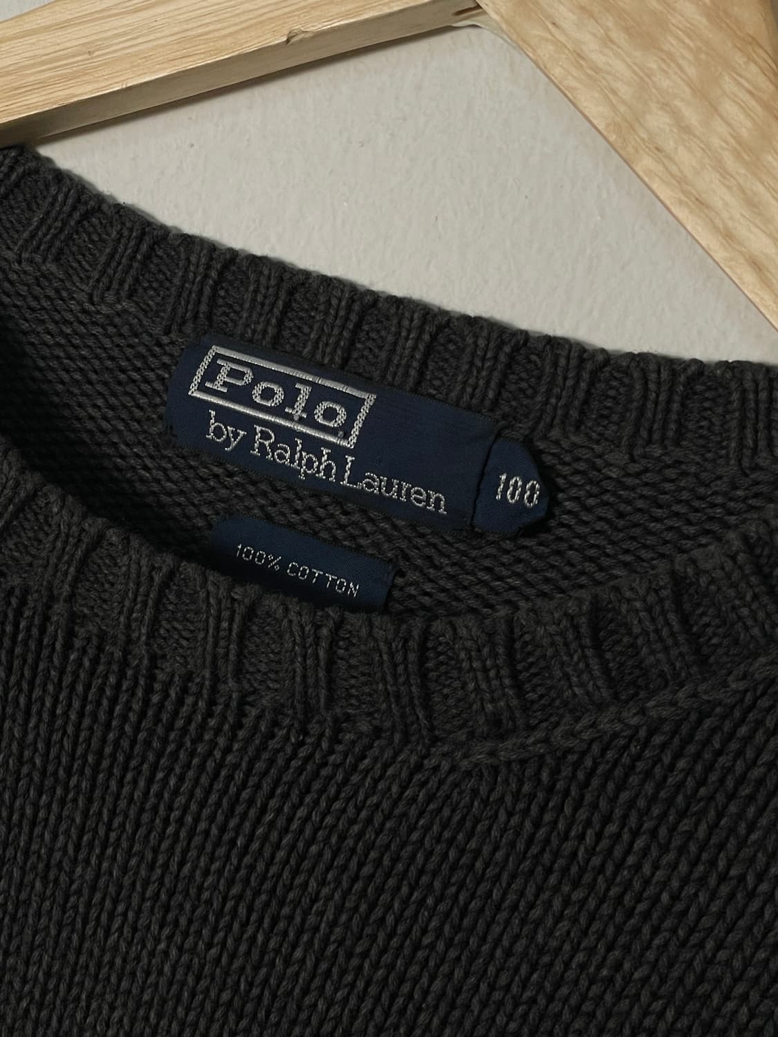 폴로 차콜 포니 니트 상품이미지5