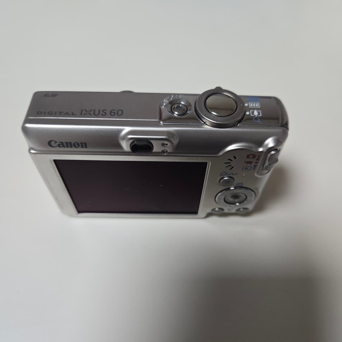 캐논 디지털 익서스 60 은색 카메라 상품이미지3