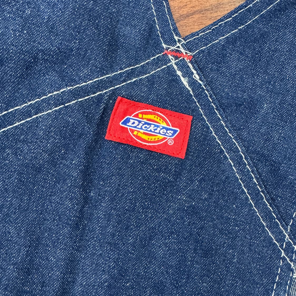 (새상품) 디키즈 28 X 32 데님 오버롤 멜빵 상품이미지5