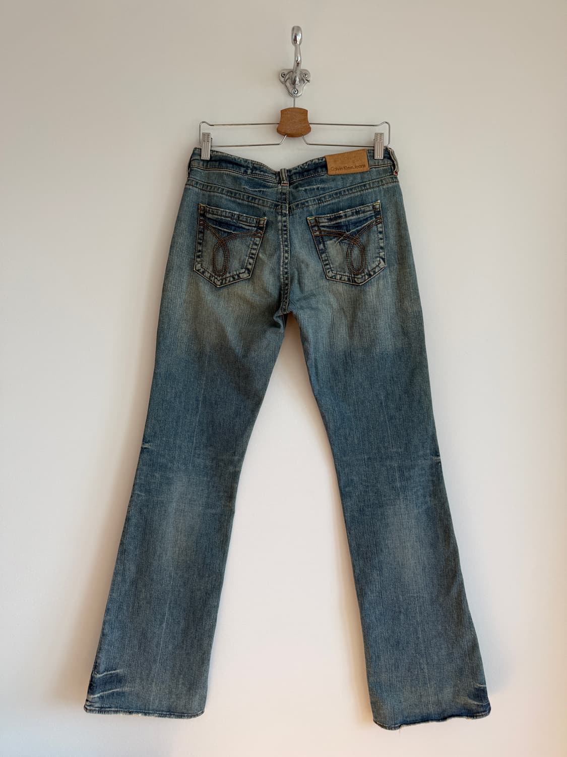 캘빈클라인 진(CK jeans) Y2K 워싱 부츠컷 데님  상품이미지5