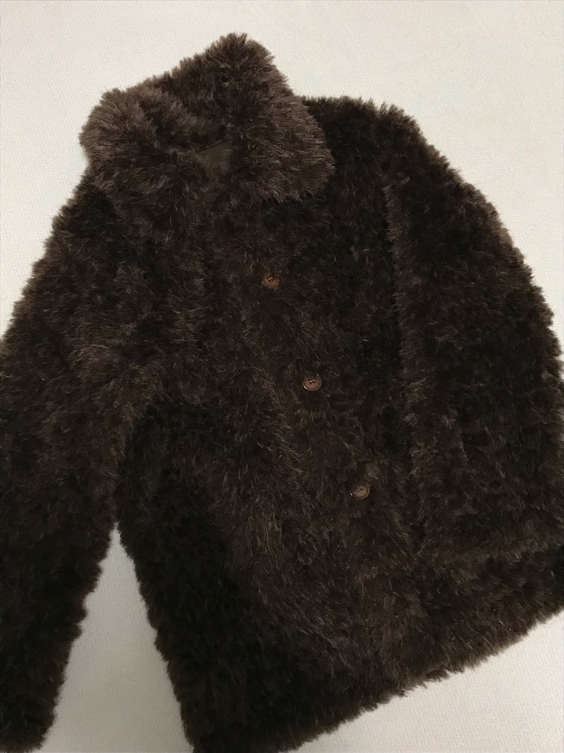 빈티지 브라운 퍼 자켓 상품이미지2