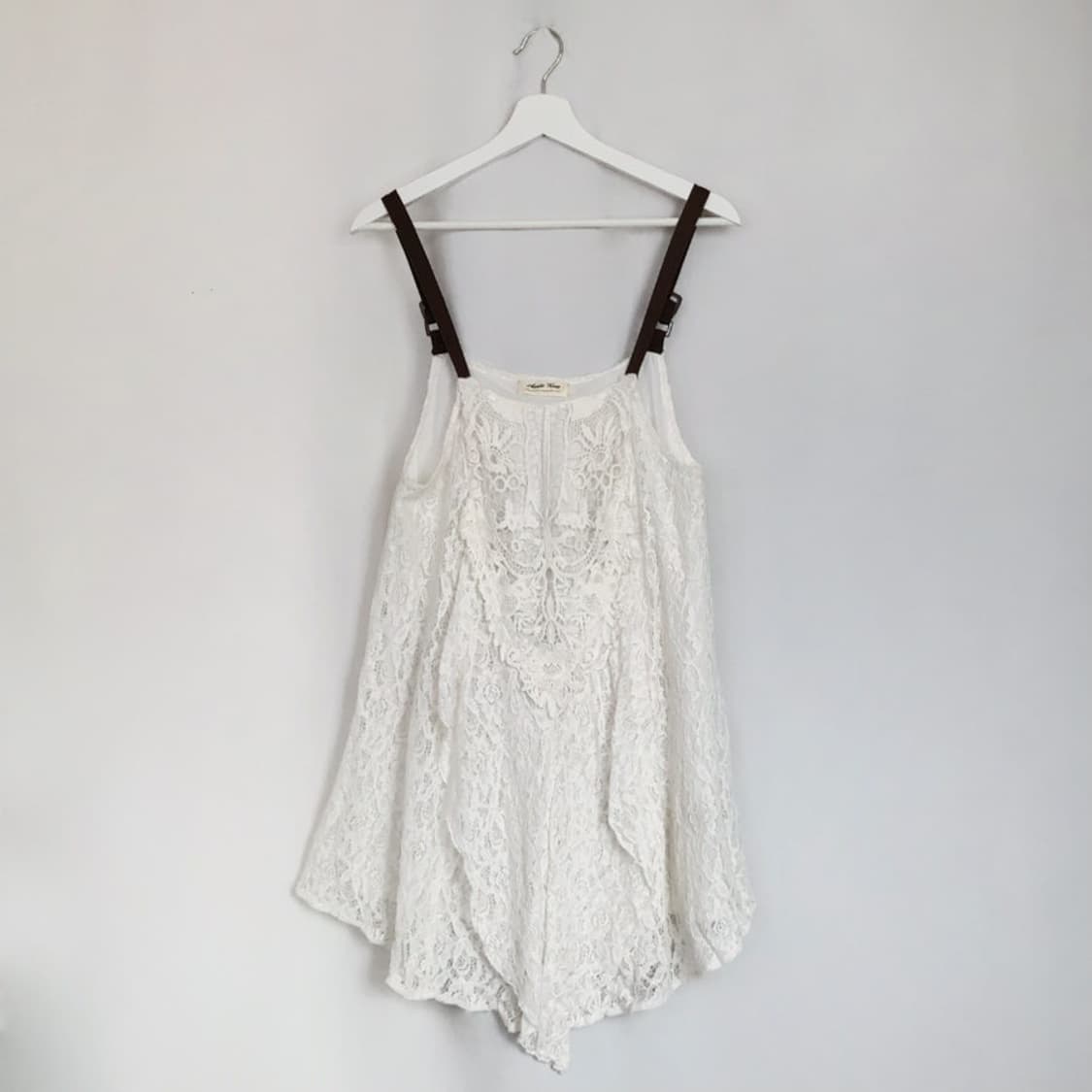 673. lace saddle strap dress 상품이미지1