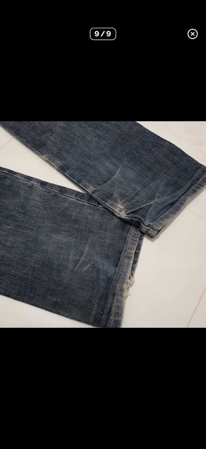 일본판 90's 마리떼프랑소와저버 그런지 데님팬츠 상품이미지9