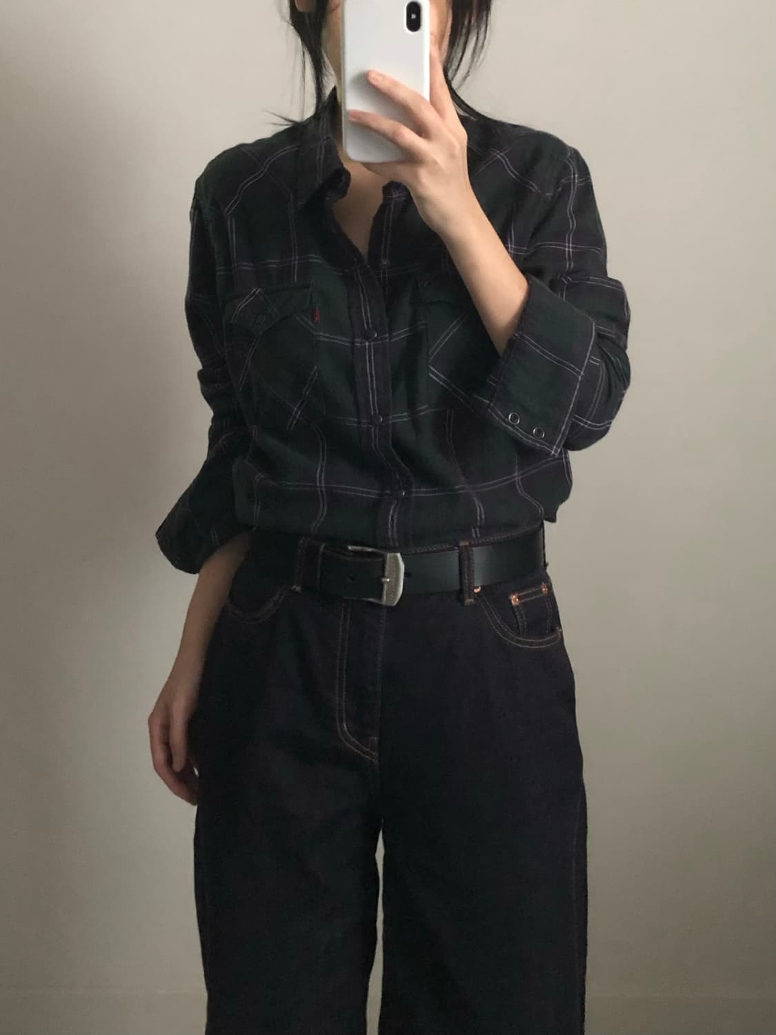 리바이스 레드탭 웨스턴 체크 셔츠 상품이미지1