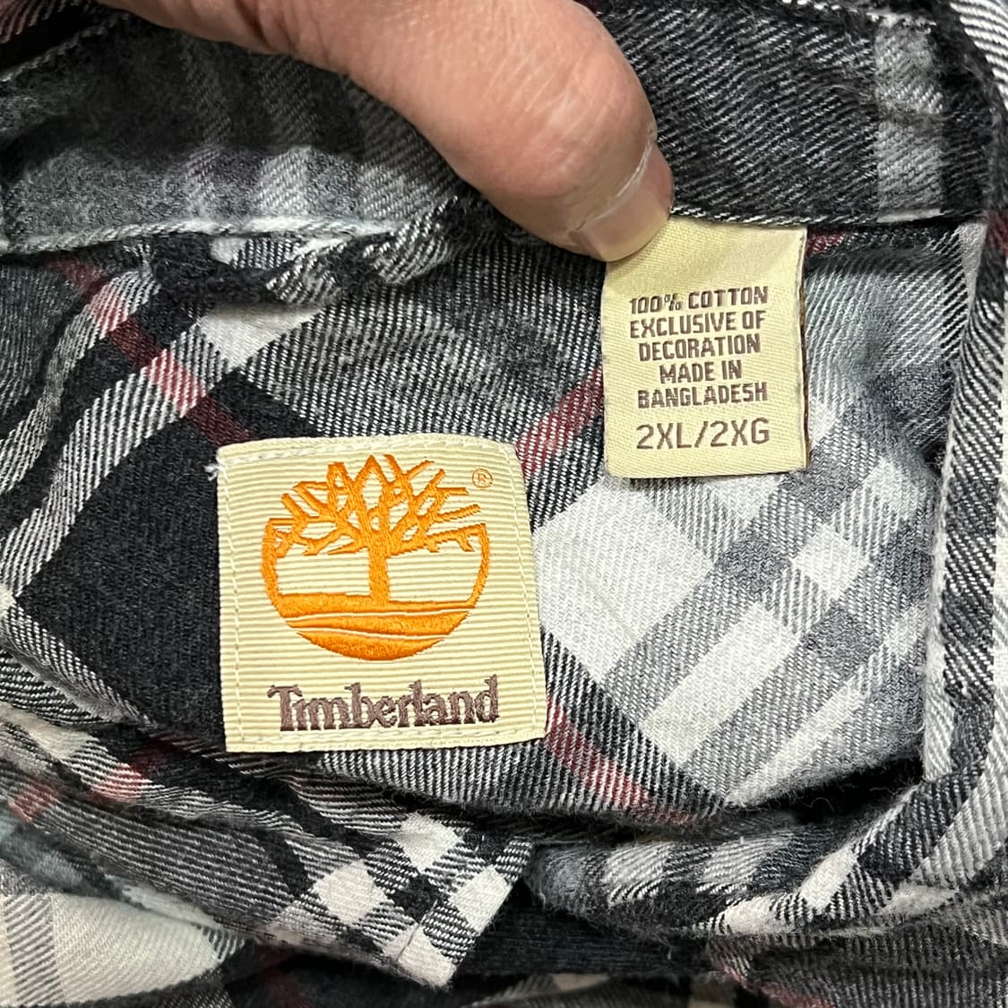  팀버랜드 워크 체크 셔츠 y14971 상품이미지6