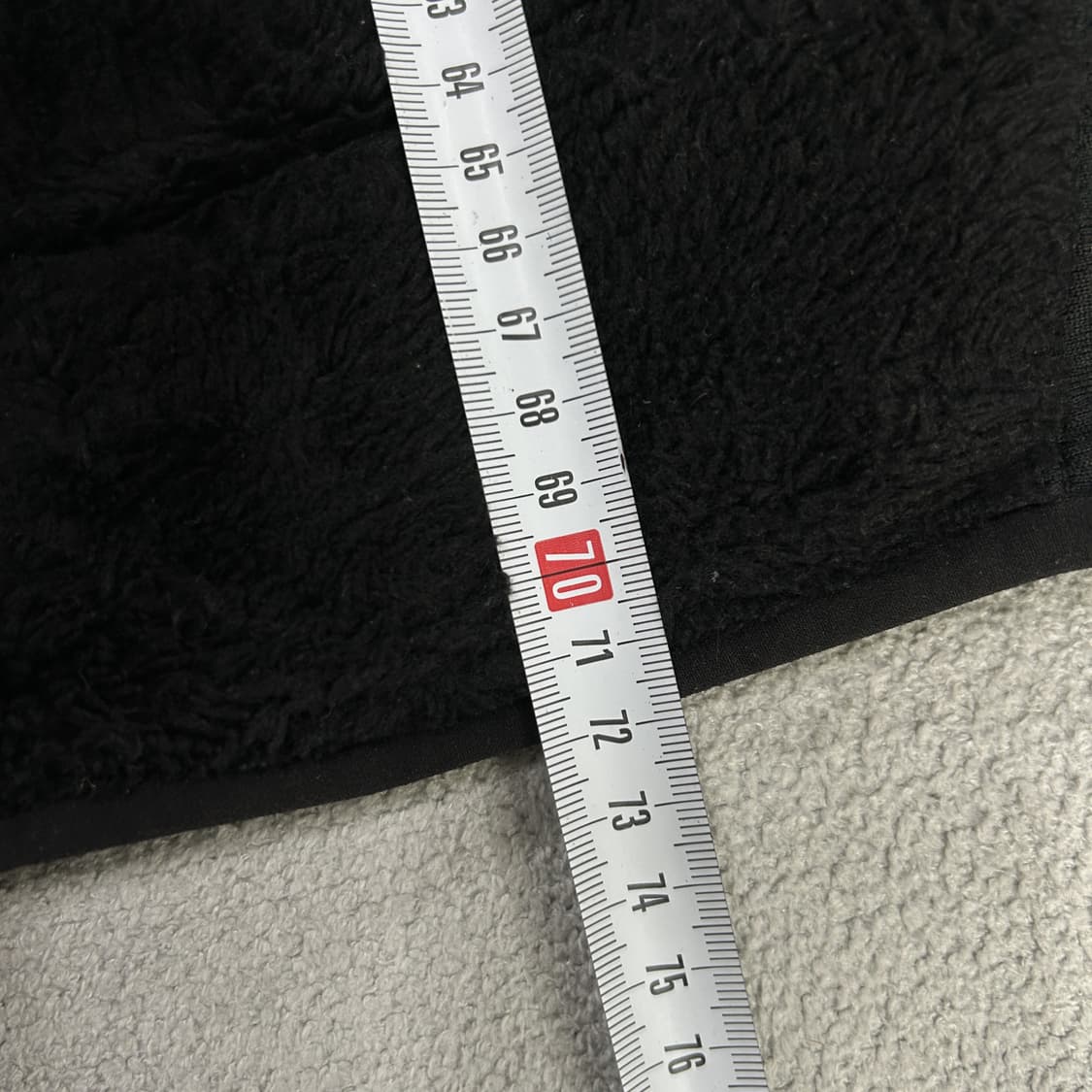 몬츄라 검정색 플리스 자켓 XL 상품이미지6