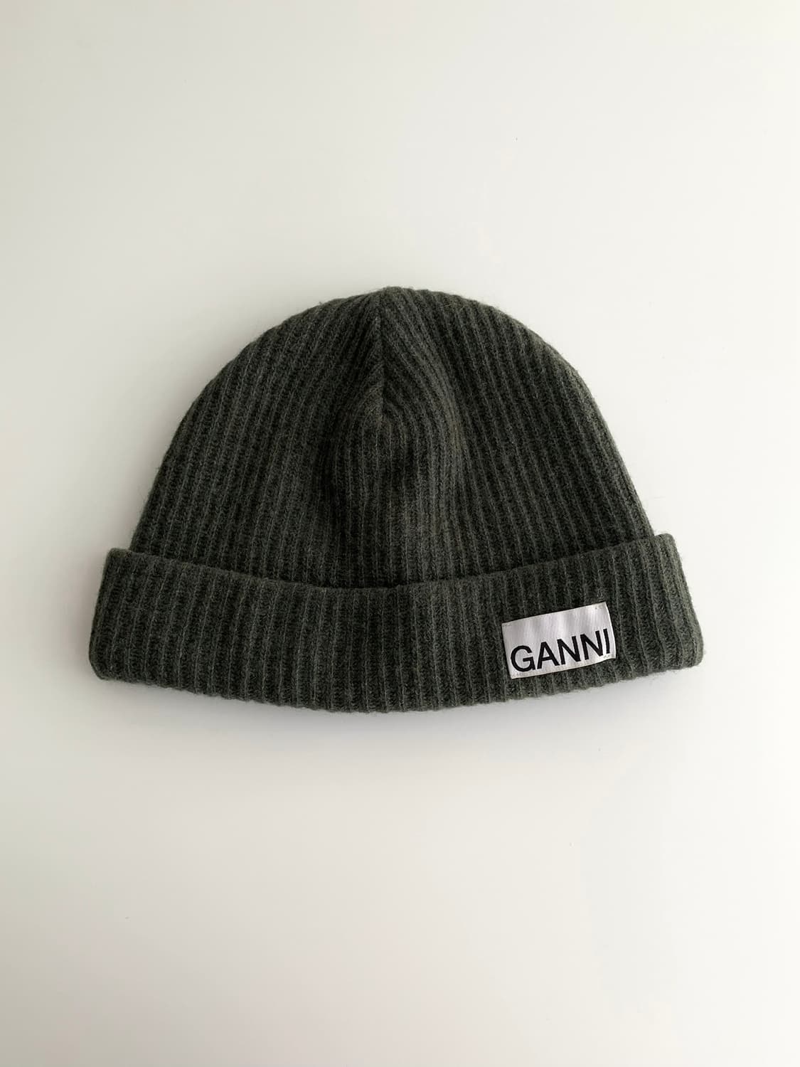 Ganni Light Structured Rib 울 비니 상품이미지1