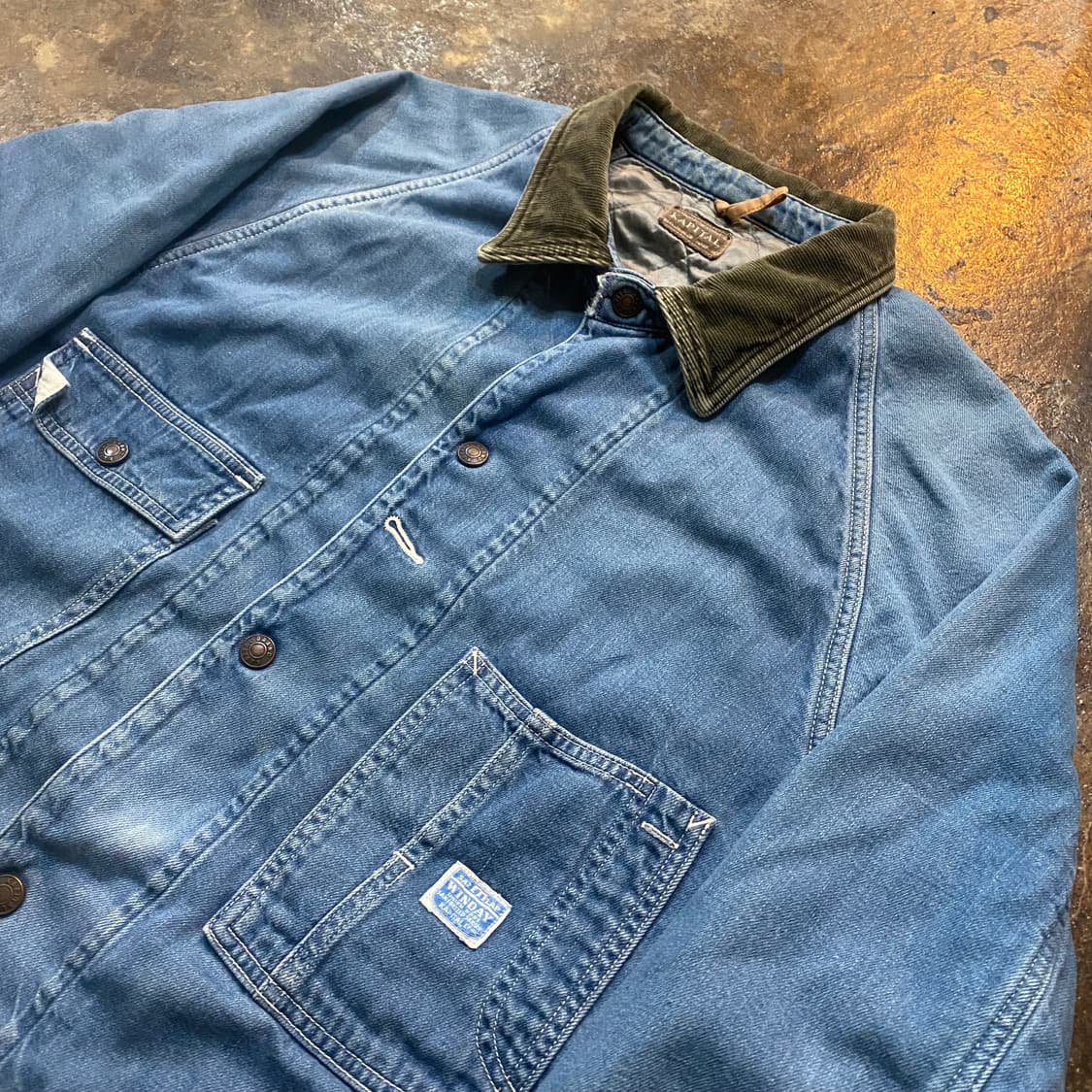 (XL) 캐피탈 데님 워크 자켓 상품이미지2