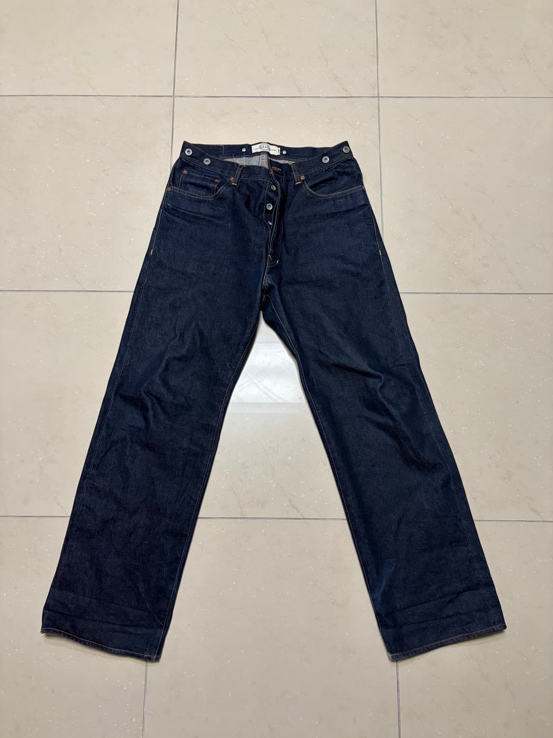 리타 와이드 생지데님 L사이즈 상품이미지3