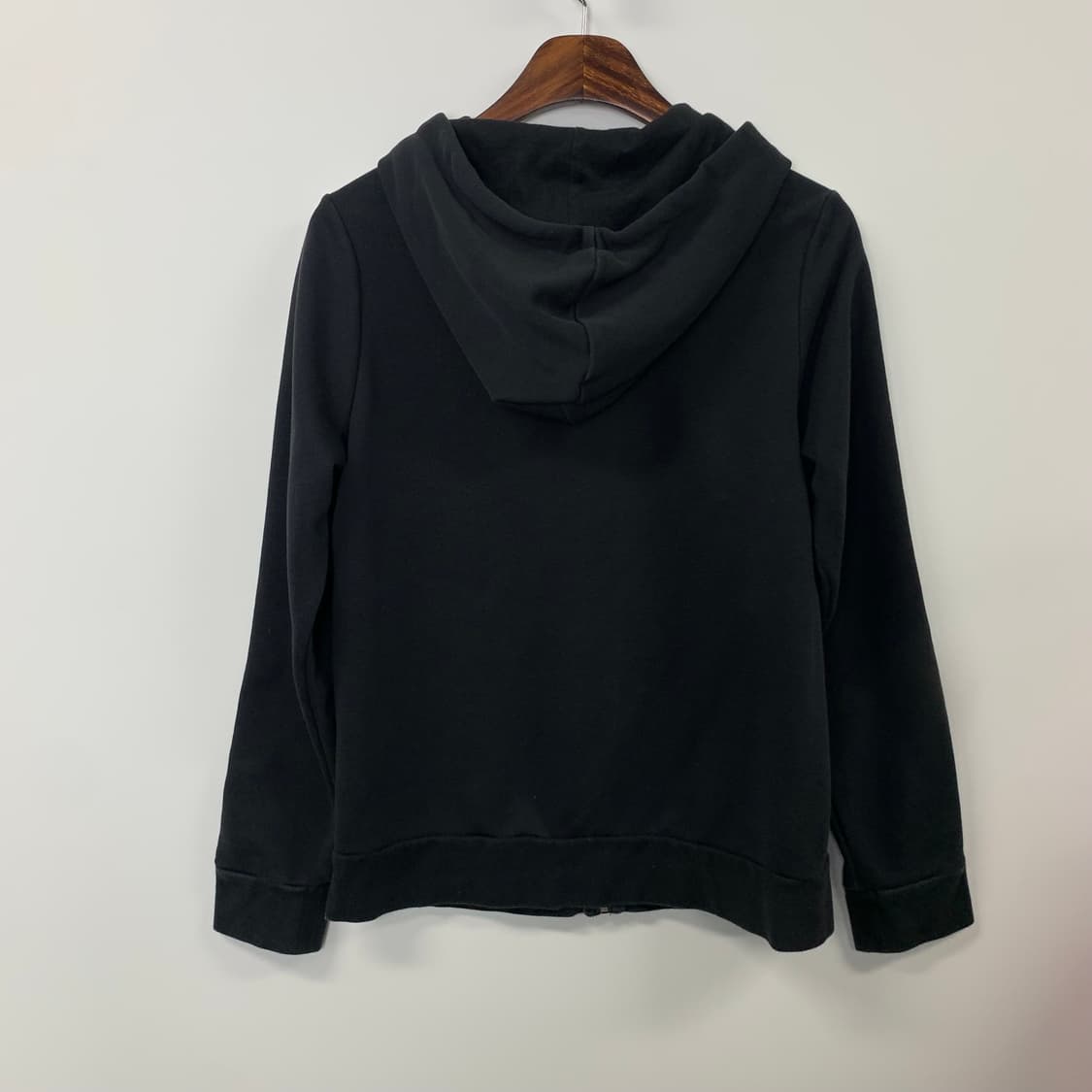 아디다스 사이드라인 블랙 후드집업 상품이미지3