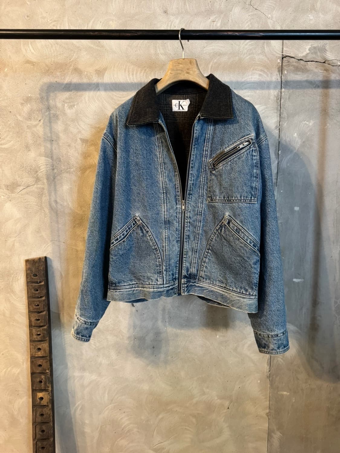 캘빈클라인 데님 트러커 자켓 100 상품이미지5