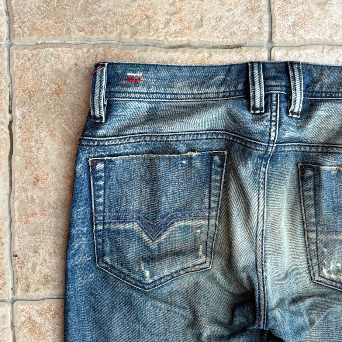 10s diesel SAFADO denim pants (straight) 상품이미지8