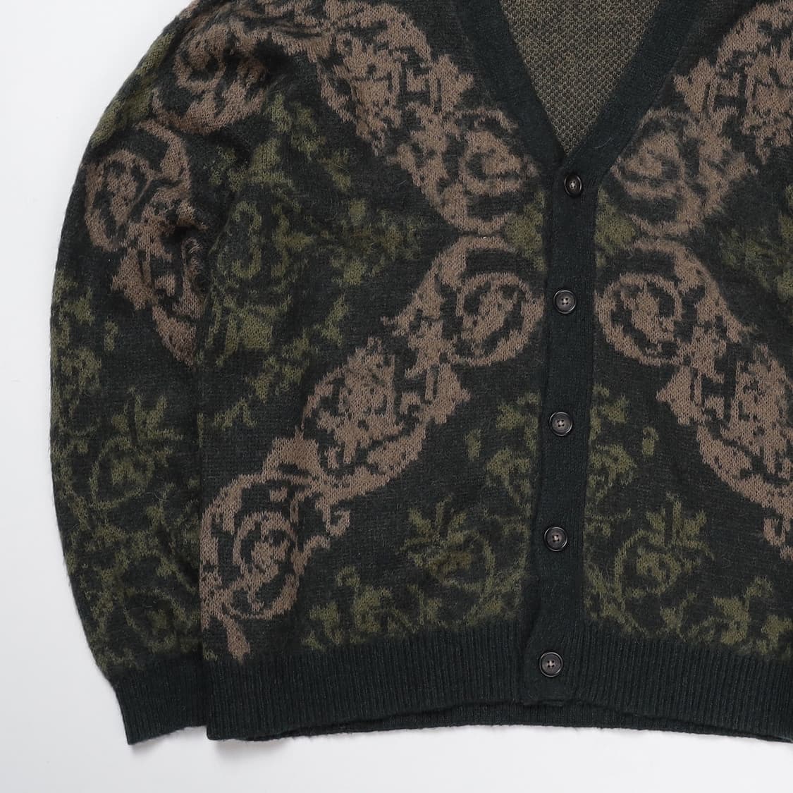 Beams 모헤어 혼방 보테니컬 가디건   상품이미지2