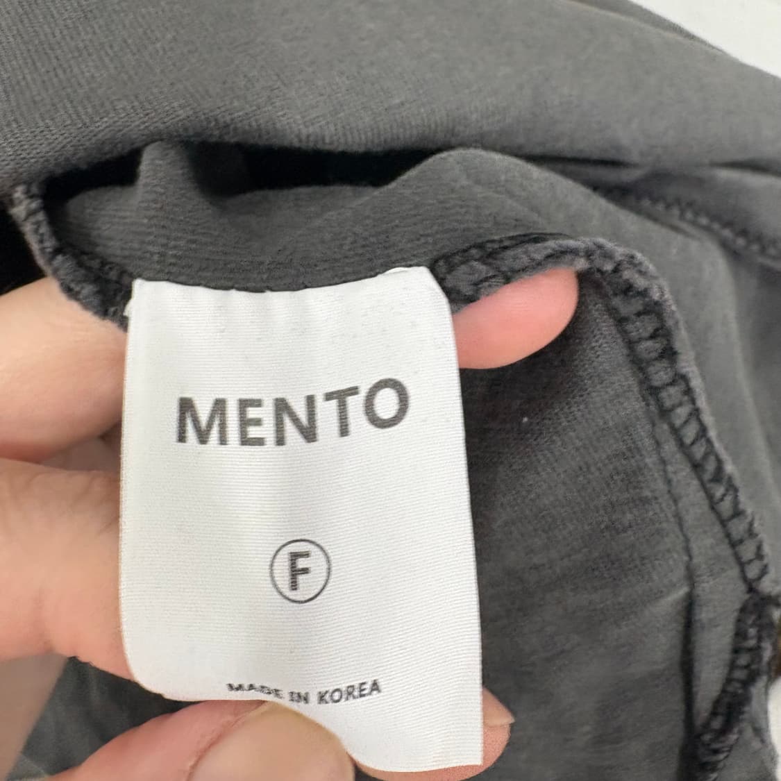 MENTO 레터링 반팔티 상품이미지5