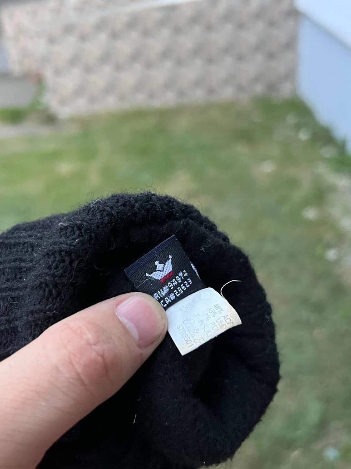  90s 스투시 가먼트코 오센틱 워크기어 니트 장갑 상품이미지5