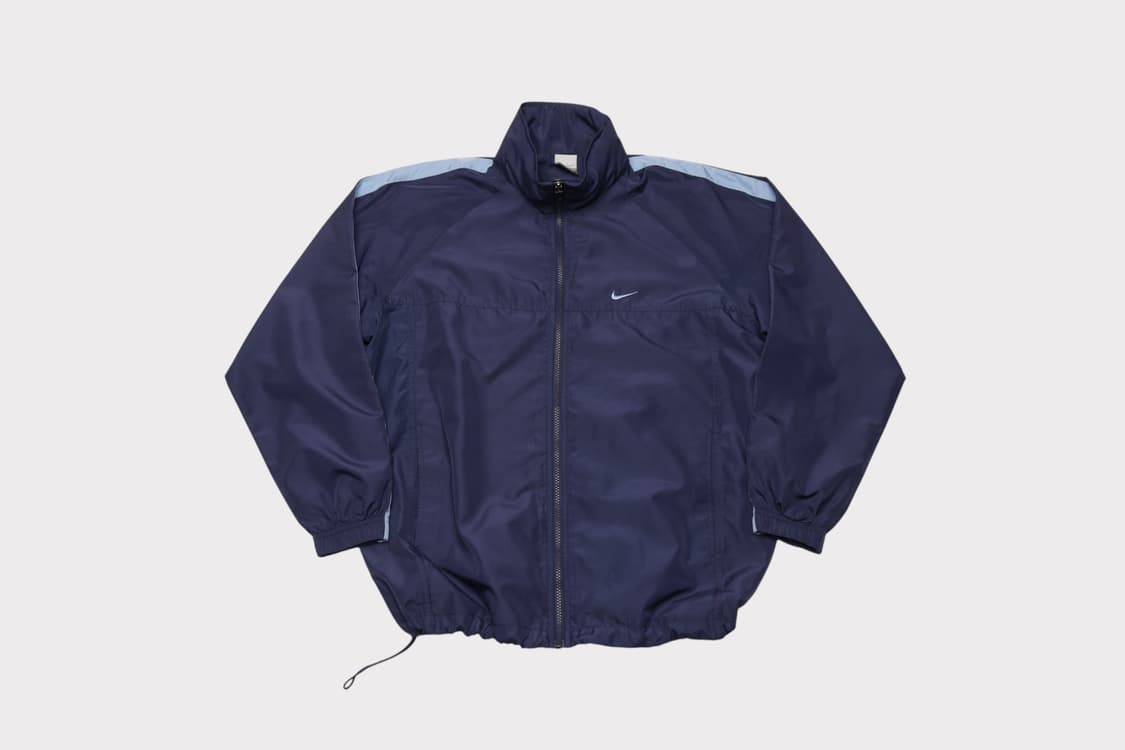 [M] 00's 나이키 스우시 올드스쿨 바람막이 자켓 상품이미지1