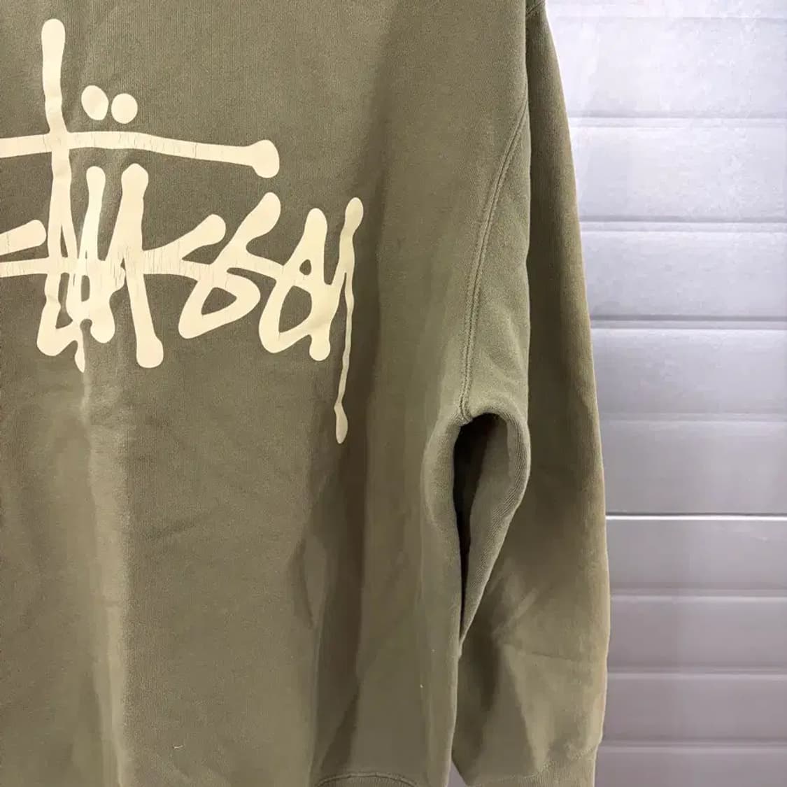 Stussy logo sweatshirt L 상품이미지6