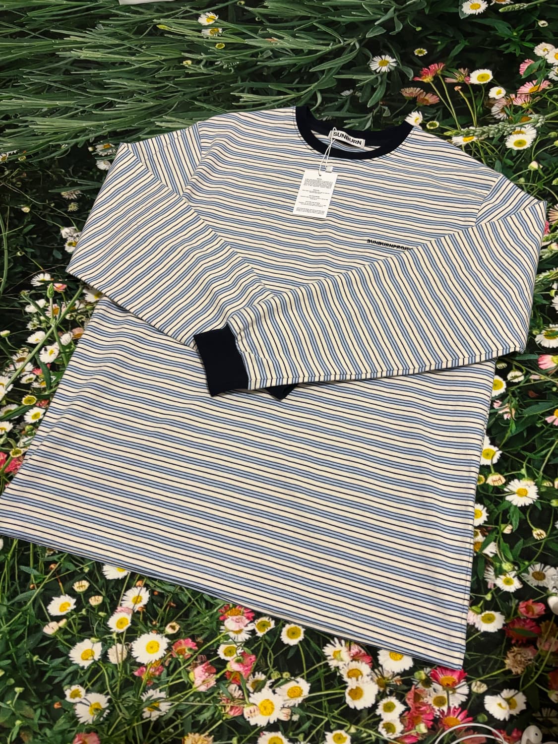 썬번프로젝트 스트라이프 롱슬리브 티 상품이미지3