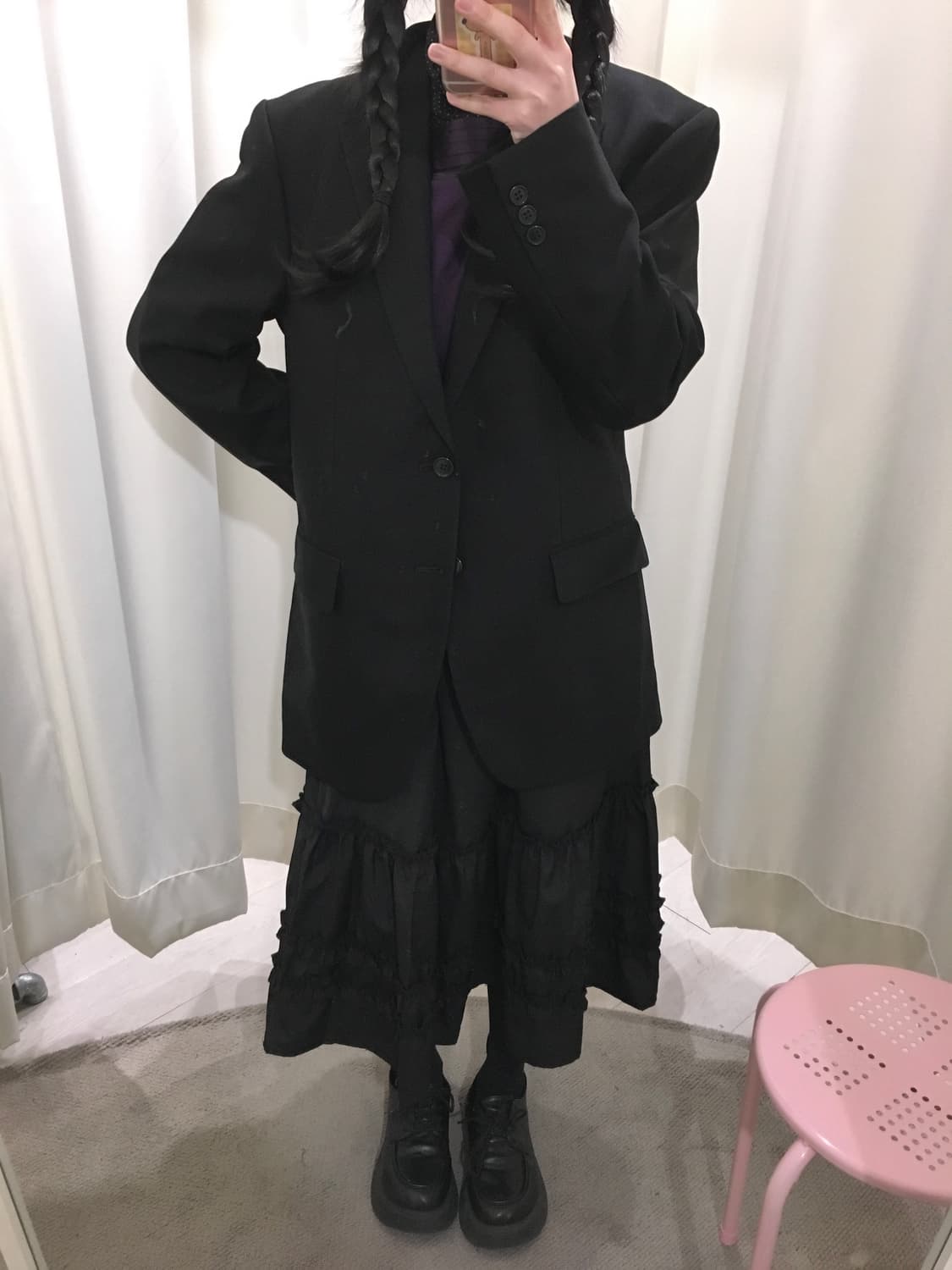 FARAGO 오버숄더 블레이저 상품이미지4