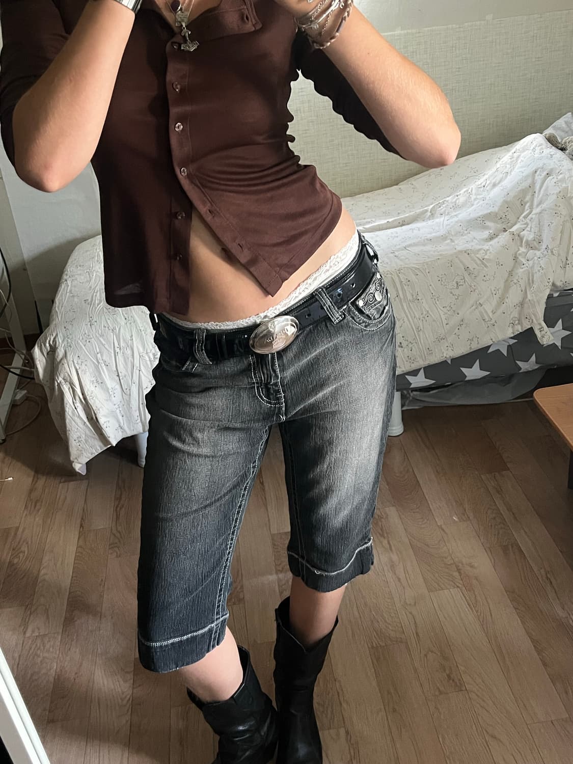 일본 빈티지 Y2K 반바지  상품이미지1
