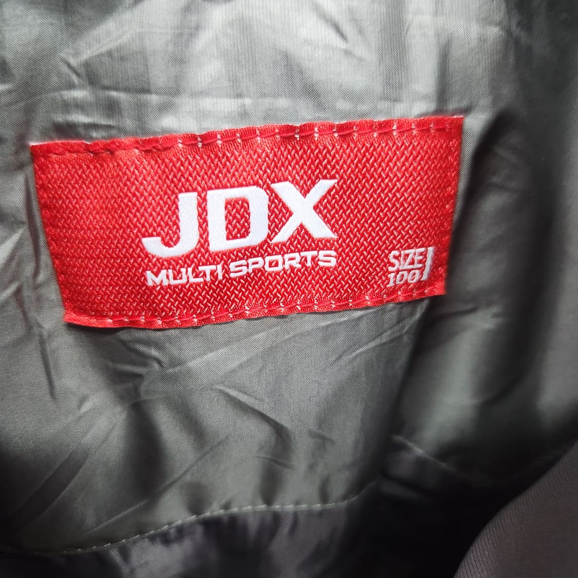 JDX 로고 와펜 경량 패딩 100(L) 상품이미지5