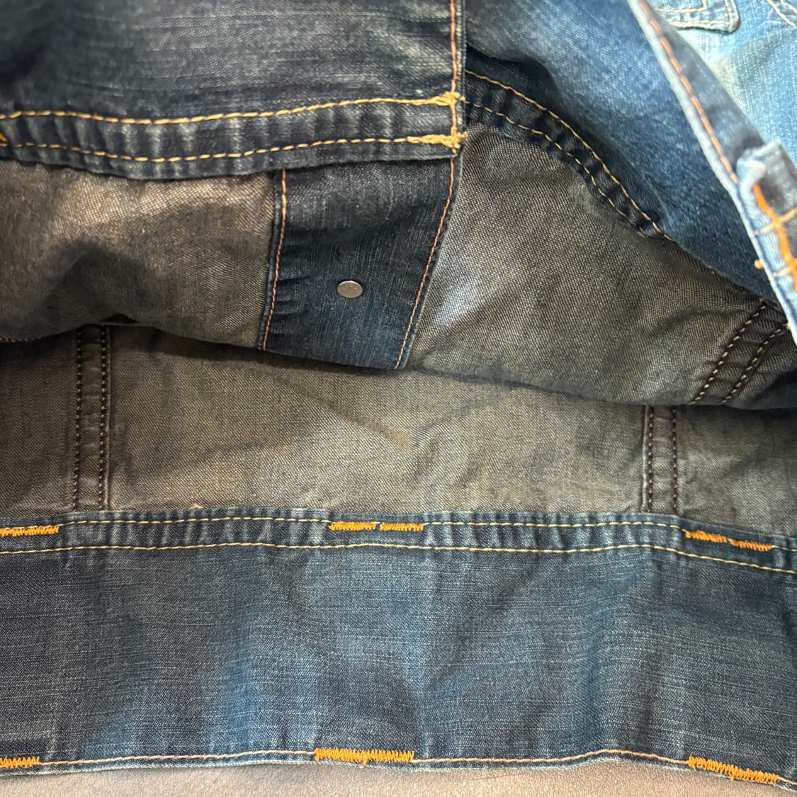 리바이스 정품 더티 워싱 데님 자켓 상품이미지8