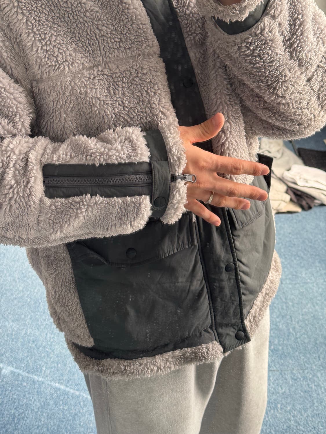 하이드아웃 후리스패딩 상품이미지8