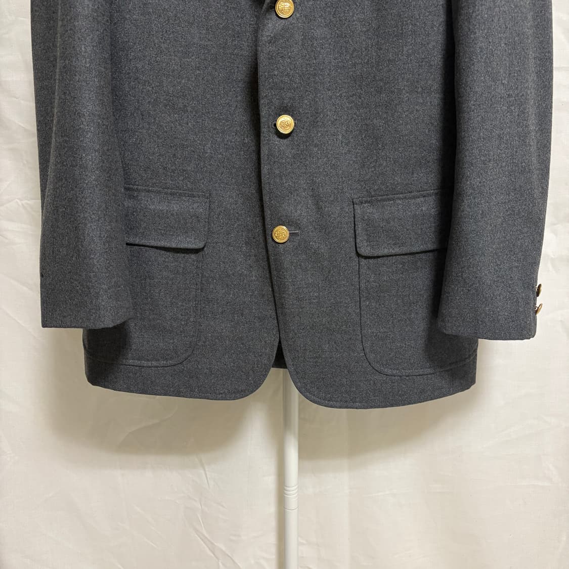 제이프레스 3 roll 2 울 금장 블레이저 / 그레이, L 상품이미지3