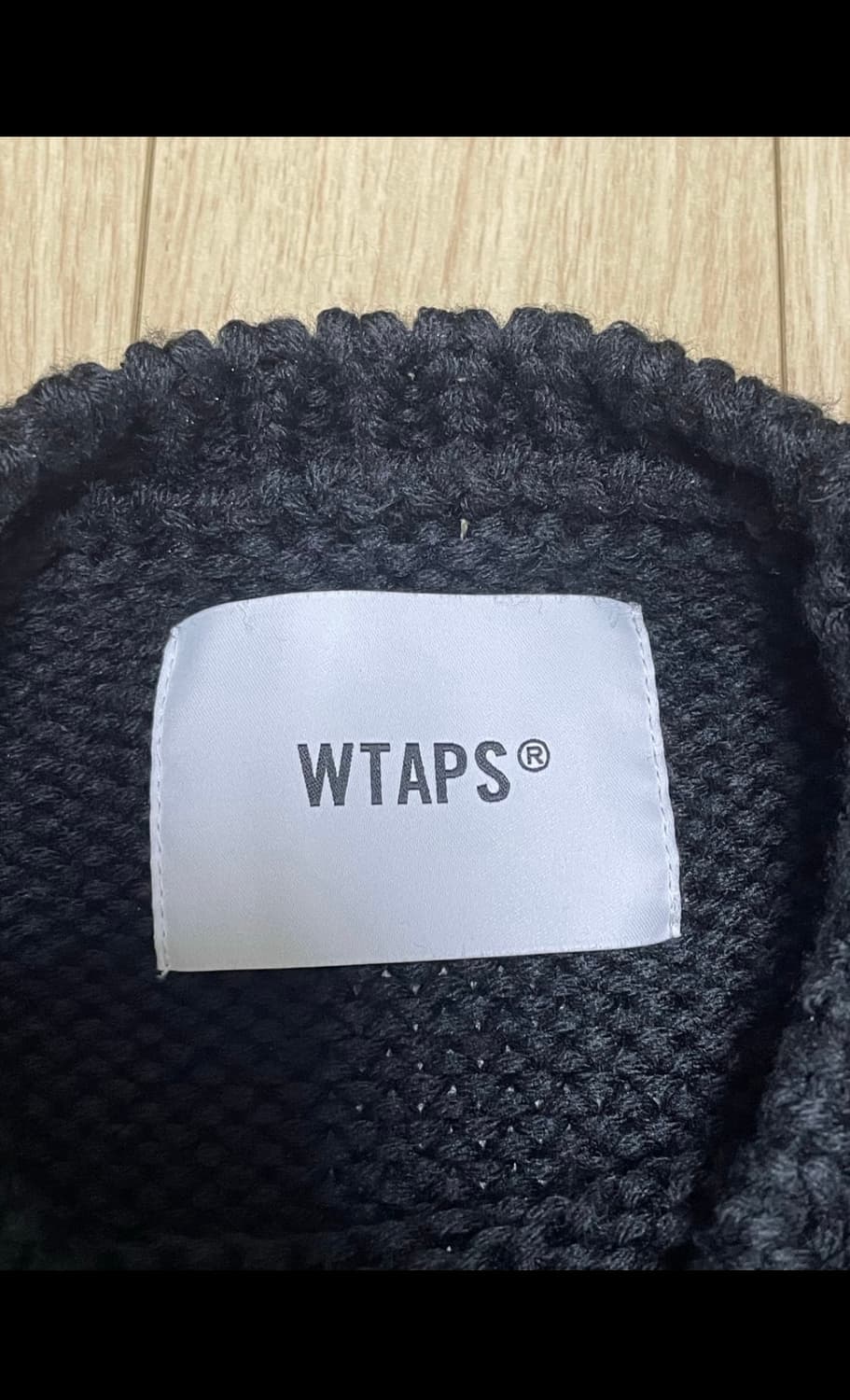 더블탭스 22aw armt 스웨터 1 사이즈 상품이미지3