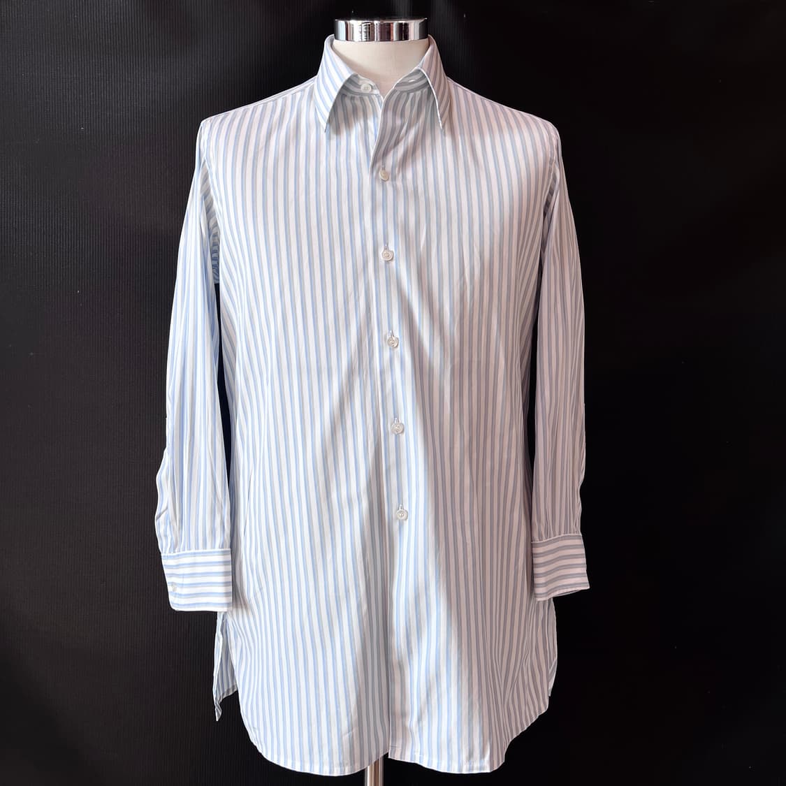 M) 올드 랑방 Made in Italy 스트라이프 셔츠 상품이미지1