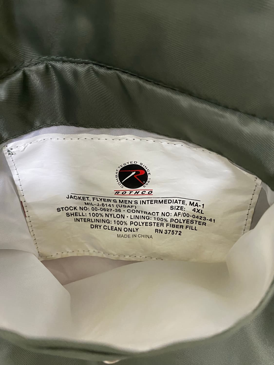 ROTHCO MA-1 JACKET 상품이미지9