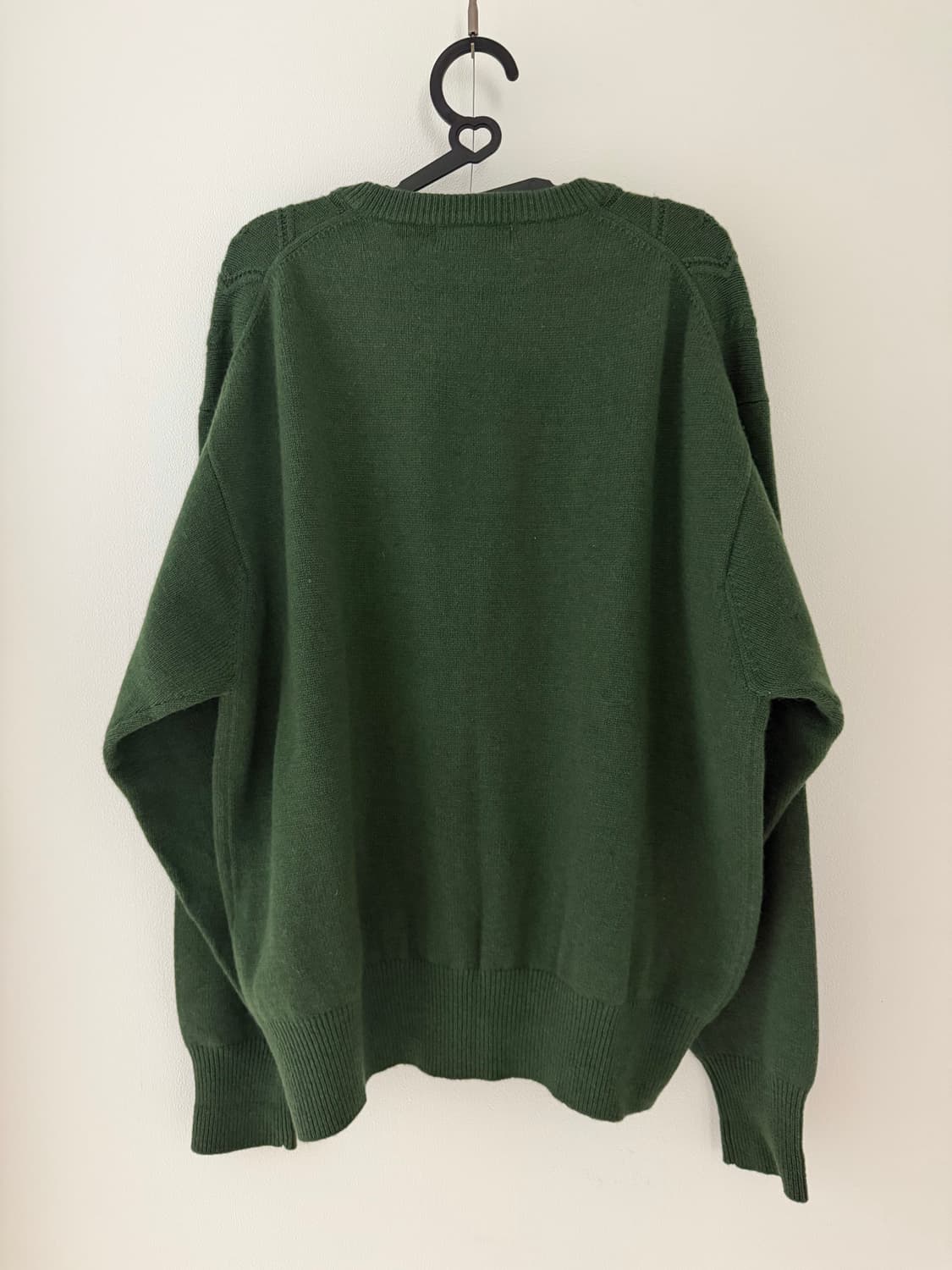 (신품급)black & white 블랙앤화이트 가디건 LL 상품이미지2