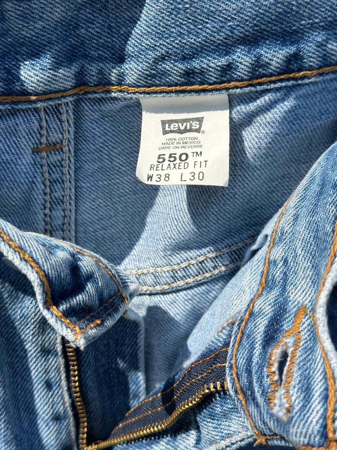 [34] 00s 리바이스 550 데님 팬츠 Mexico made 상품이미지3
