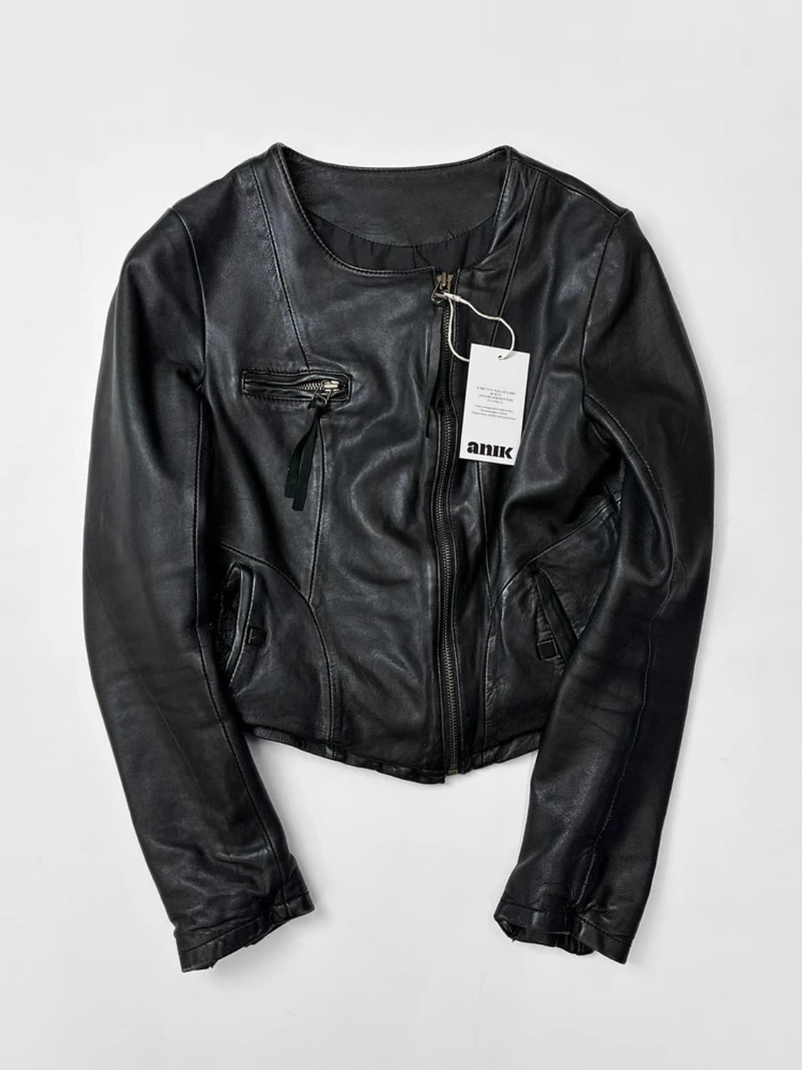 90's Vintage Leater Balero 양가죽 자켓 PN5538 상품이미지1