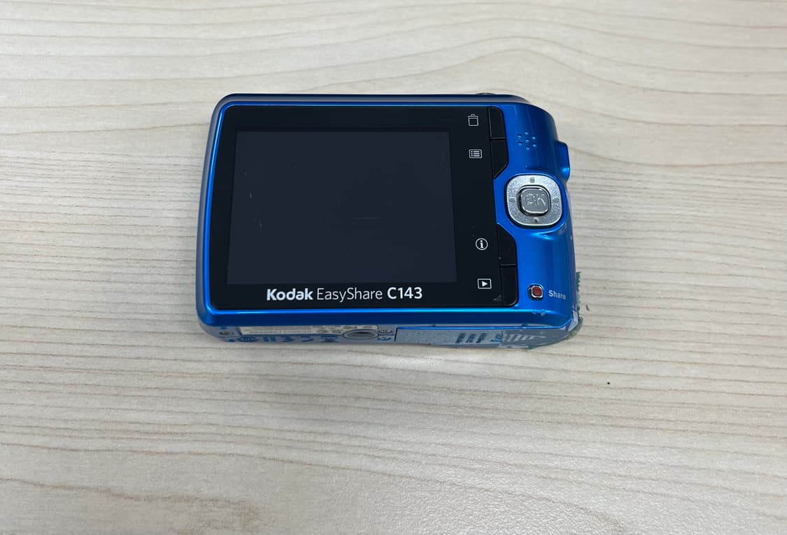 코닥 c143 블루 색상 키키 카메라 디카 빈티지 상품이미지3