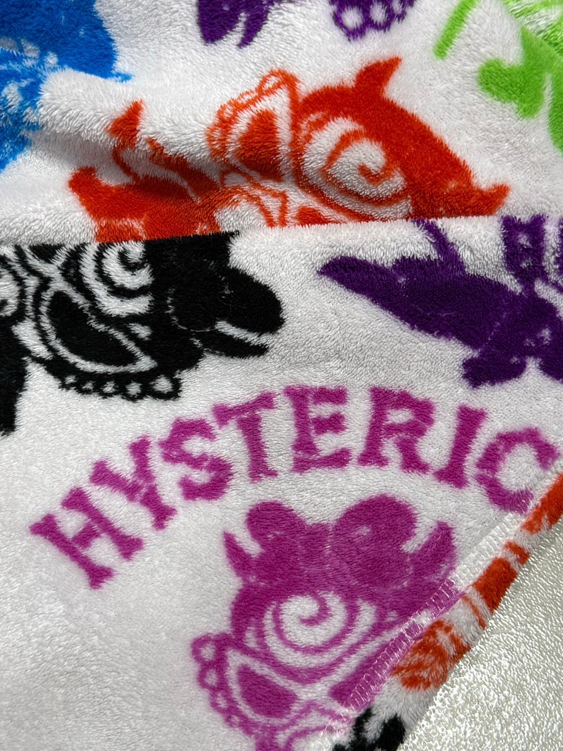 히스테릭 글래머 아카이브 데빌킨 후리스 후드 집업 자켓 상품이미지5