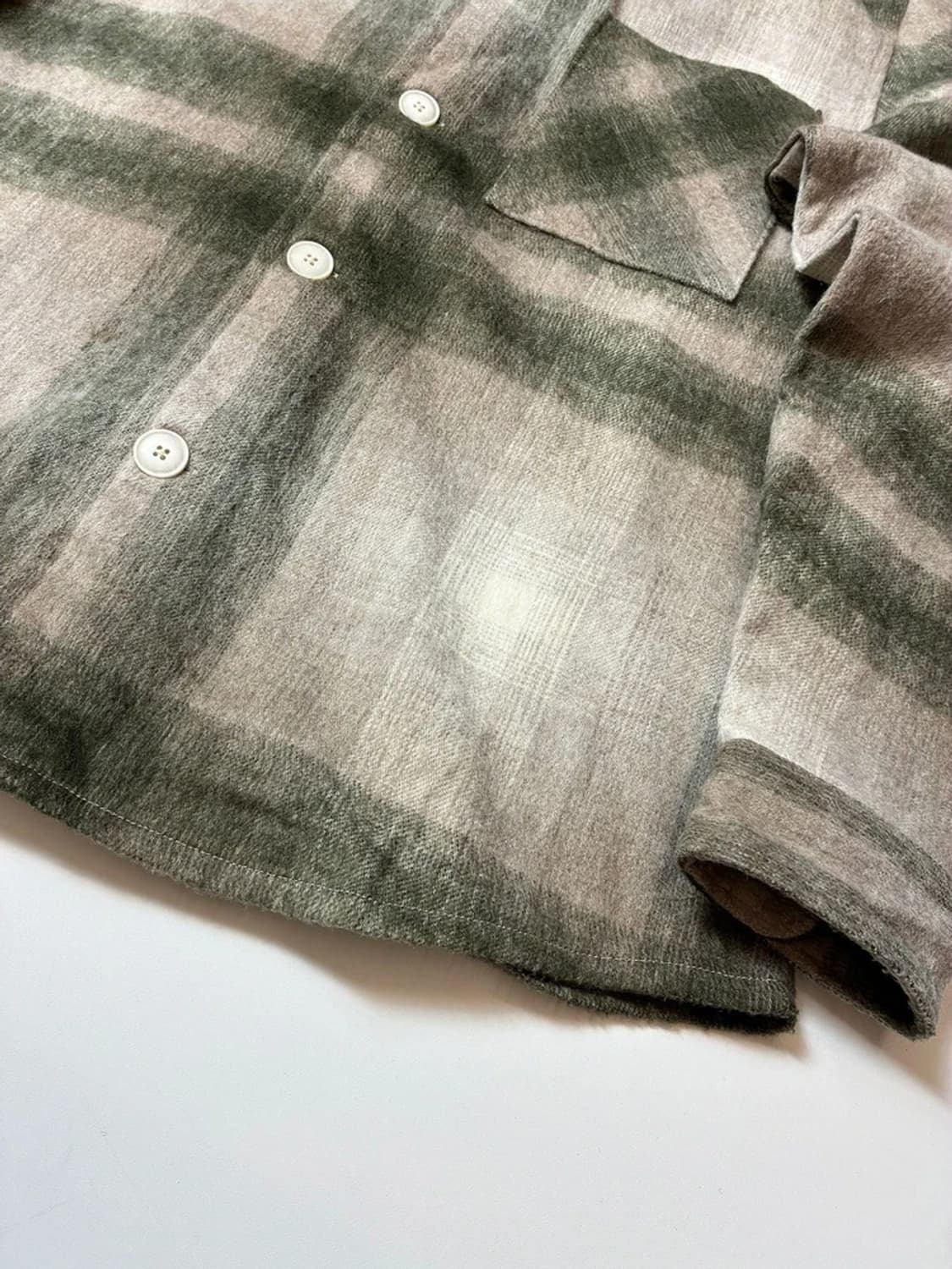 리스 REISS 옴므 플란넬 울 블렌드 체크 셔츠 PN8466 상품이미지3