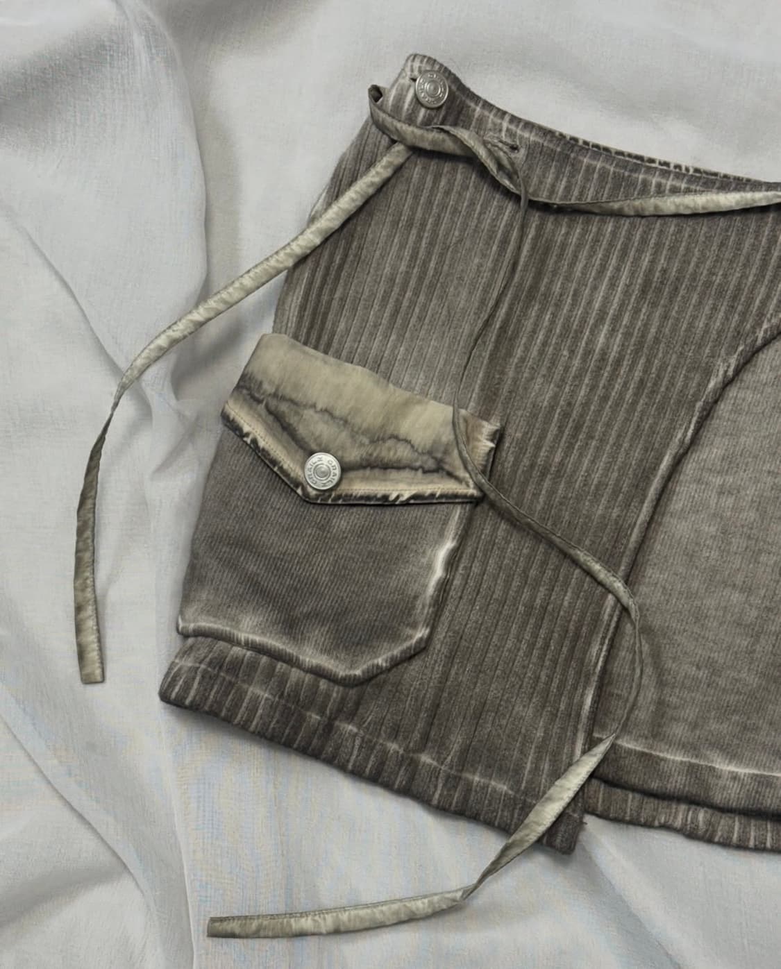 Grailz 루나 니트 바이커 스커트 상품이미지3