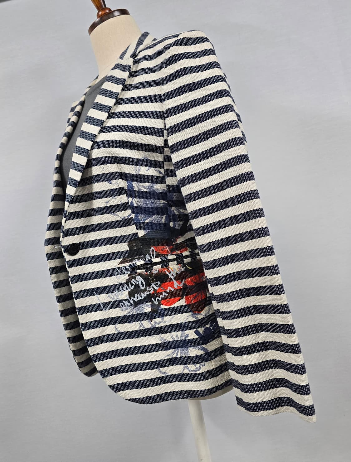 Desigual 데시구알 스트라이프 아트컬쳐 자켓 36 상품이미지6