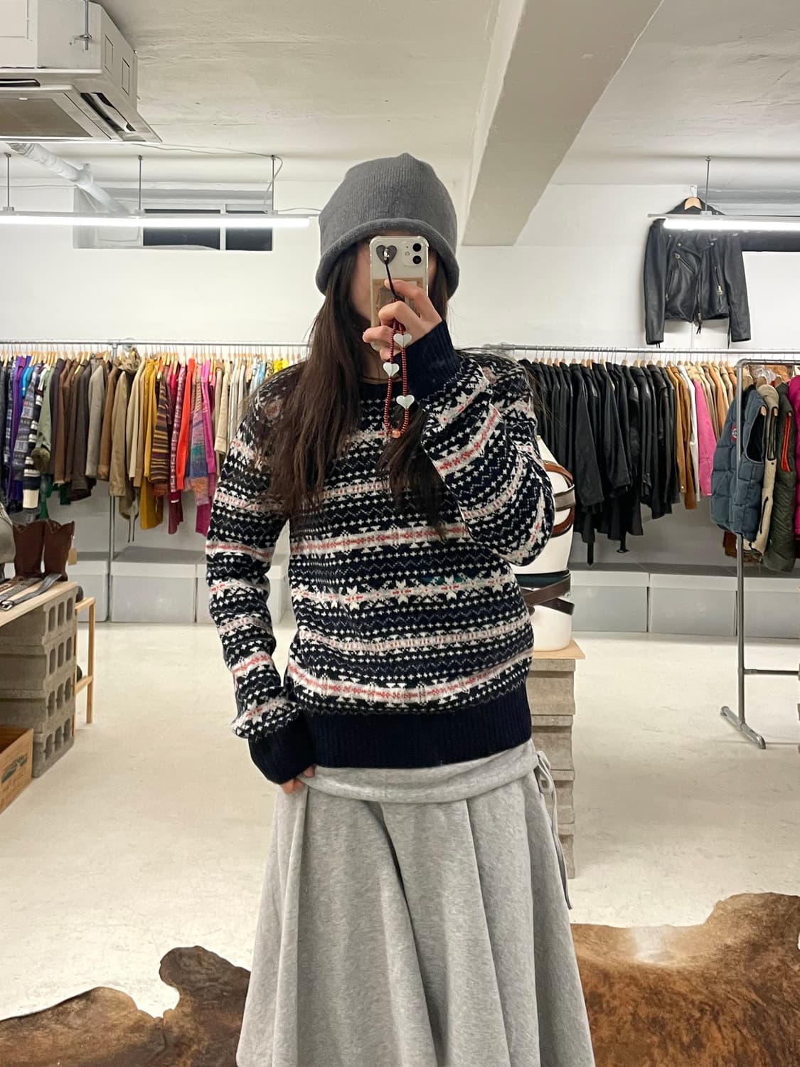 UNIQLO x INES DE LA FRESSANGE fair isle 상품이미지8
