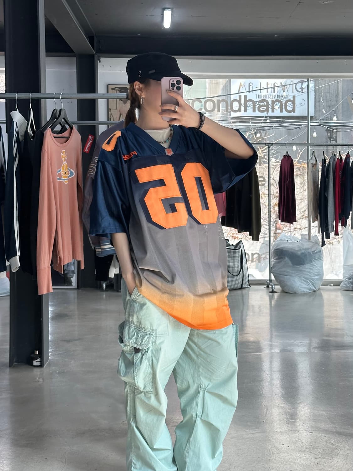 FUBU 풋볼 스타 그라데이션 농구져지 상품이미지2