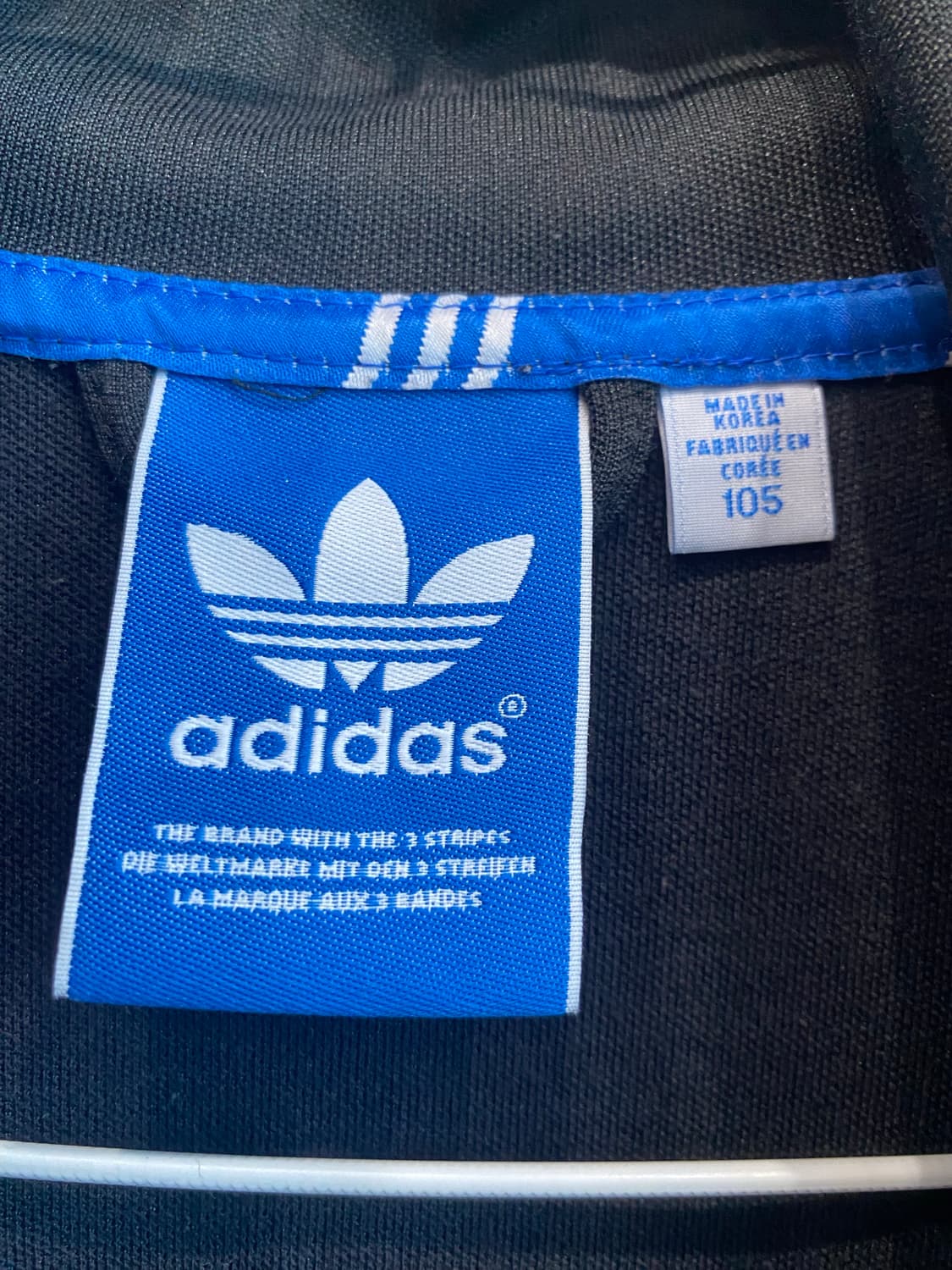 아디다스 파이어버드 유로파 트랙탑 져지 블랙   상품이미지4