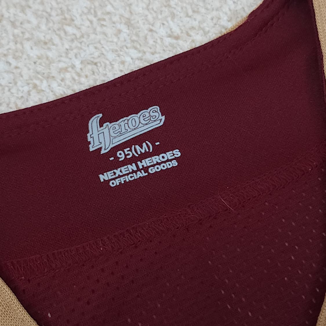 (M)넥센 히어로즈 반팔 야구 유니폼 져지 여름 스포츠 상품이미지8