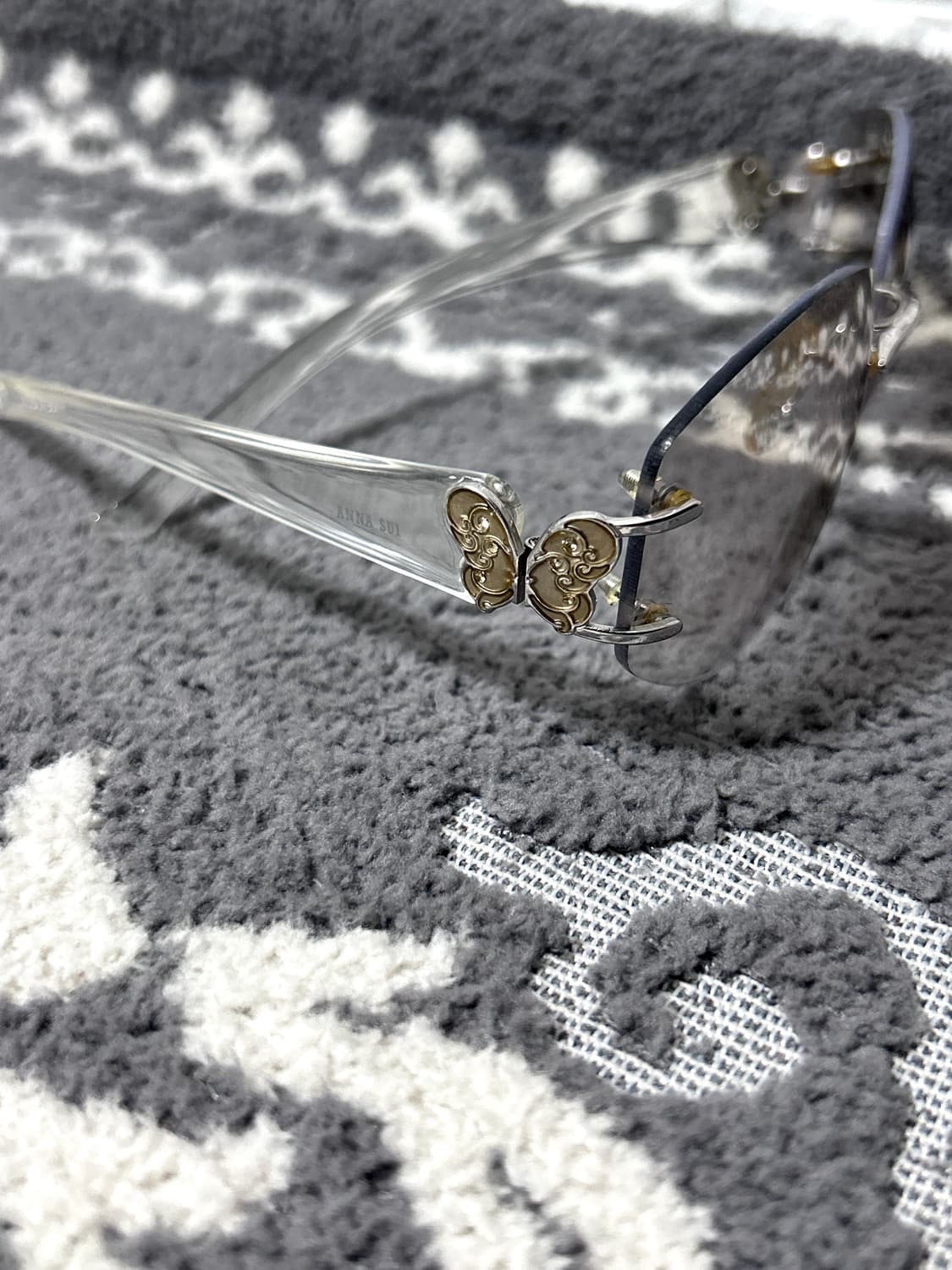 안나수이 나비 메탈 긱시크 안경 선글라스 상품이미지3