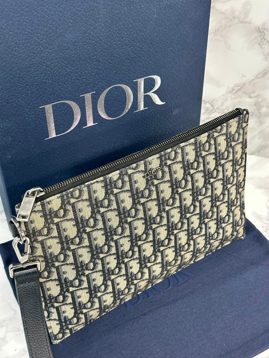 디올 오블리크 A5 클러치 상품이미지6