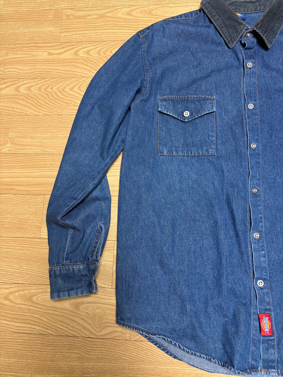 디키즈 데님 워크셔츠 105 상품이미지3