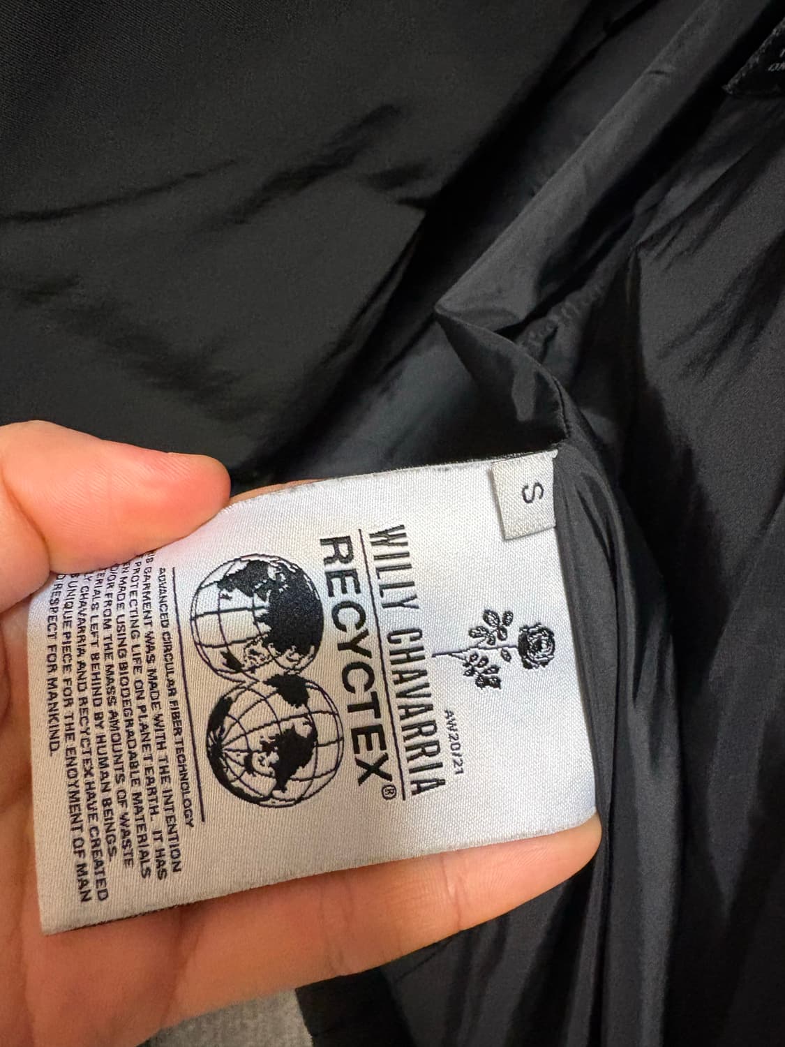 (S/100) 윌리차바리아 RECYCTEX JACKET 상품이미지3